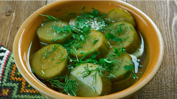 Finnish method of preparing cucumbers for the winter